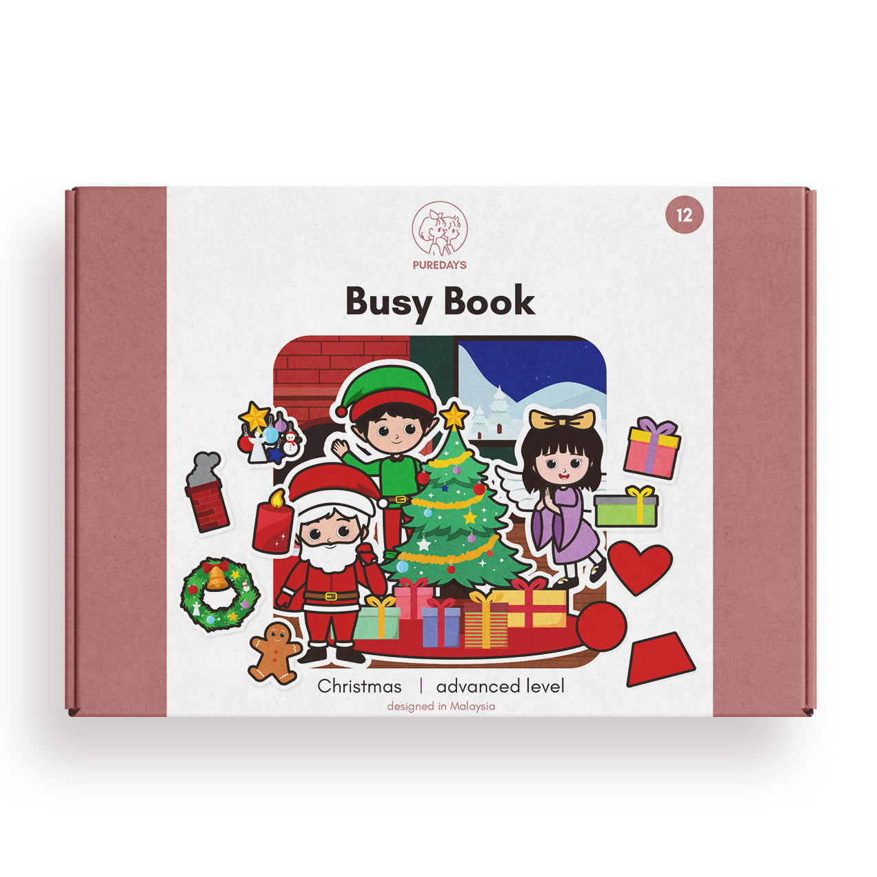 PURE DAYS Advanced Busy Book Book 12: Christmas