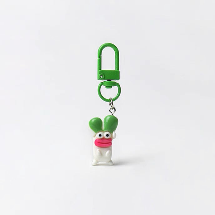 JIPPURI Keychain Ugly Doll Spring Onion