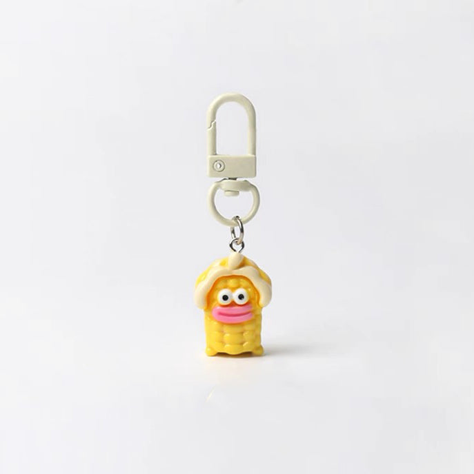 JIPPURI Keychain Ugly Doll Corn