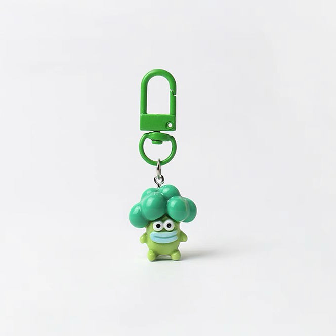 JIPPURI Keychain Ugly Doll Broccoli