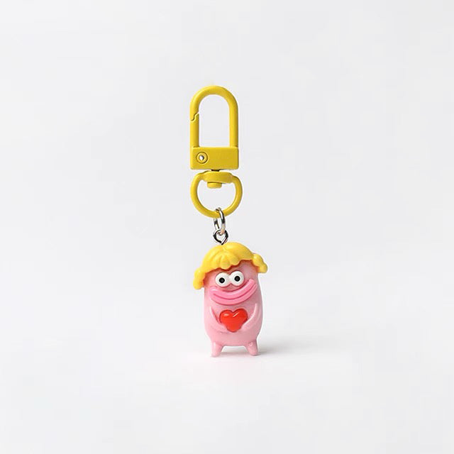 JIPPURI Keychain Ugly Doll Sausage