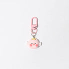 JIPPURI Keychain Piggy Crown