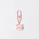 JIPPURI Keychain Piggy Bow Knot