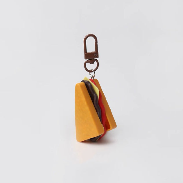 JIPPURI Keychain Sandwich Triangular