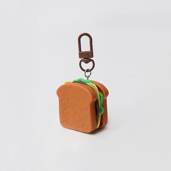 JIPPURI Keychain Sandwich Square