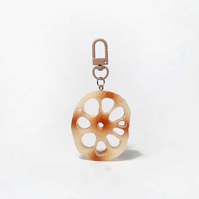 JIPPURI Keychain Lotus Root