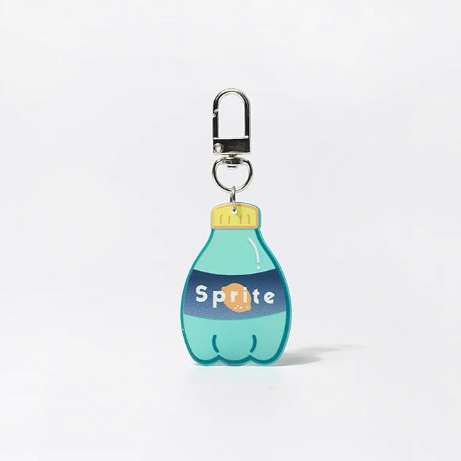 JIPPURI Keychain Bottled Drinks Sprite