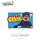 LOKAMADE Luggage Sticker : Creators of Malaysia Cloakwork Studio / B