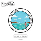 LOKAMADE Luggage Sticker : Creators of Malaysia I-Zach Lim / A