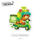 LOKAMADE Luggage Sticker : Creators of Malaysia Knookio The Tanuki / A