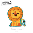 LOKAMADE Luggage Sticker : Creators of Malaysia Minifanfan / B