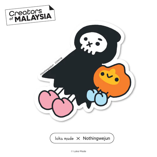 LOKAMADE Luggage Sticker : Creators of Malaysia Nothingwejun / B