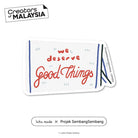 LOKAMADE Luggage Sticker : Creators of Malaysia Projek SembangSembang / A