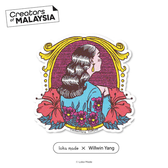 LOKAMADE Luggage Sticker : Creators of Malaysia Willwin Yang / B