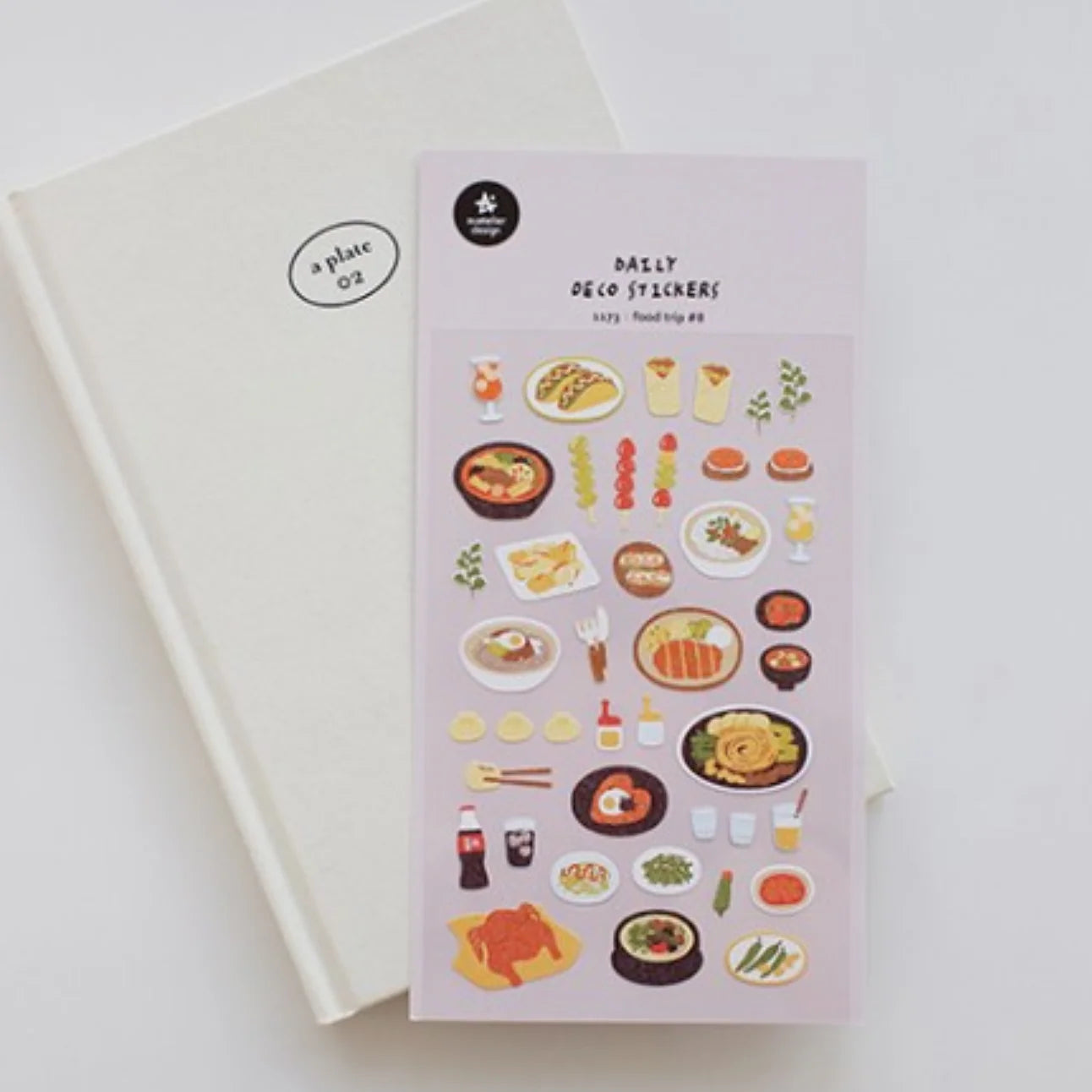 SUATELIER Sticker Food Trip VIII