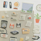 SUATELIER Sticker Retro Office