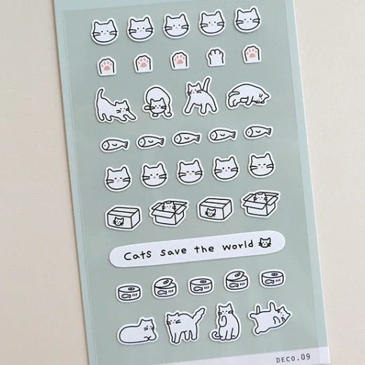 SUATELIER Sticker Deco Cats