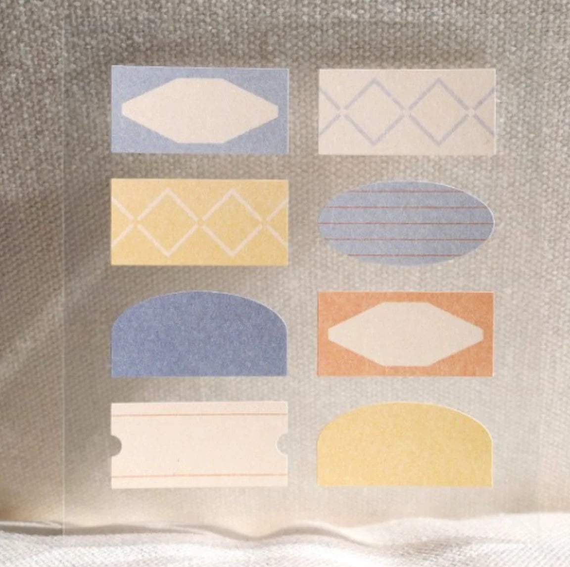 SUATELIER Sticker Geometric Plain XX 1678