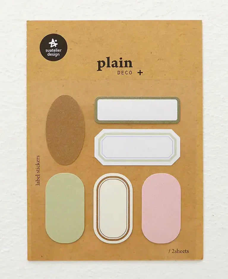 SUATELIER Sticker Geometric Plain XX 1680