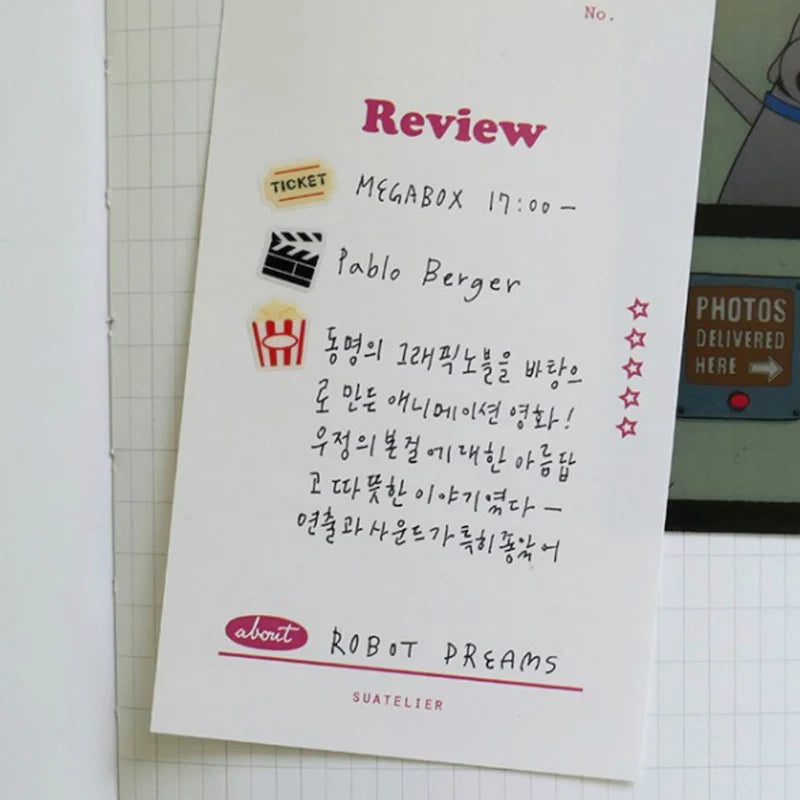 SUATELIER Mini Sticker Deco.16