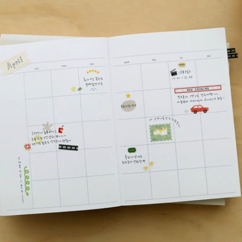 SUATELIER Mini Sticker Deco.16