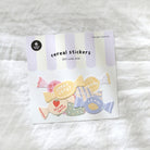 SUATELIER Cereal Stickers Candy Shop