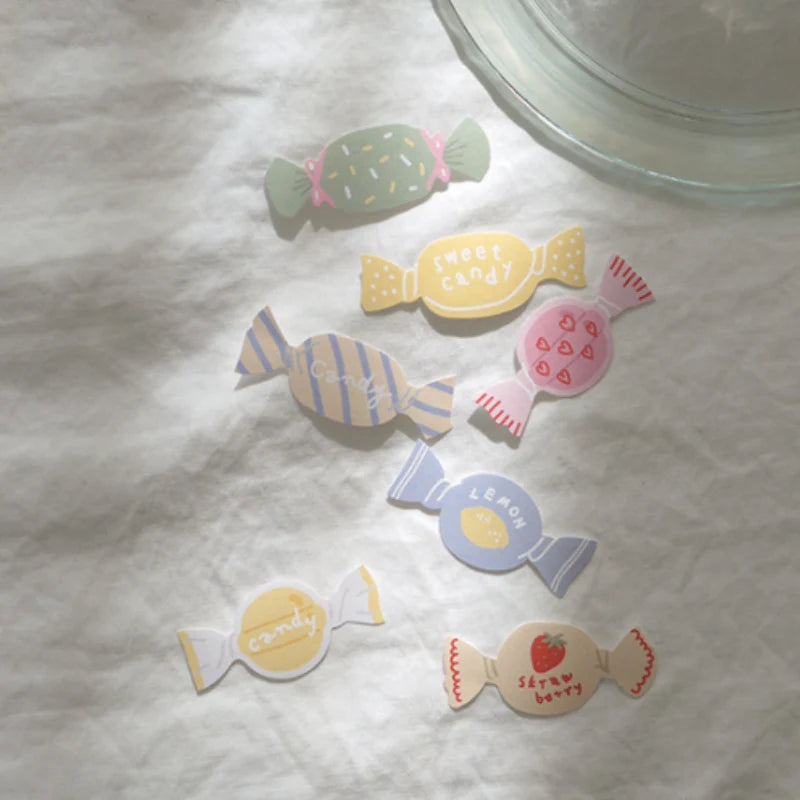 SUATELIER Cereal Stickers Candy Shop