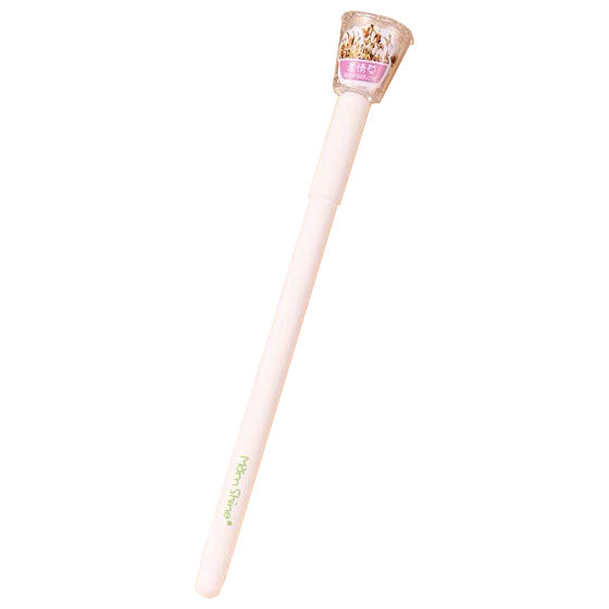 MORN SHINE Mini Plant Pen Opaque Barrel Heartleaf Grass / White