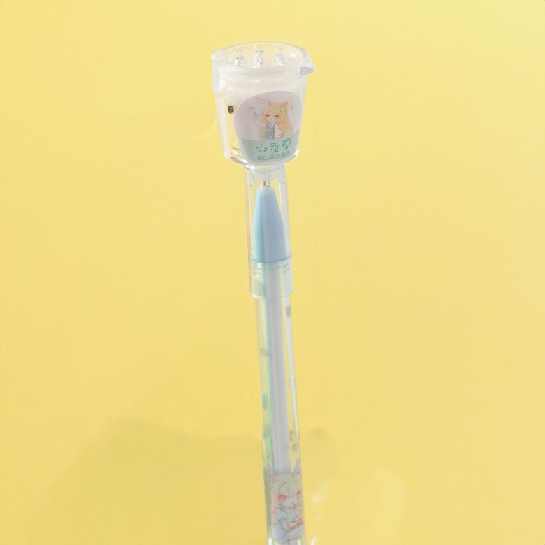 MORN SHINE Mini Plant Pen Girl Barrel Heartleaf Grass