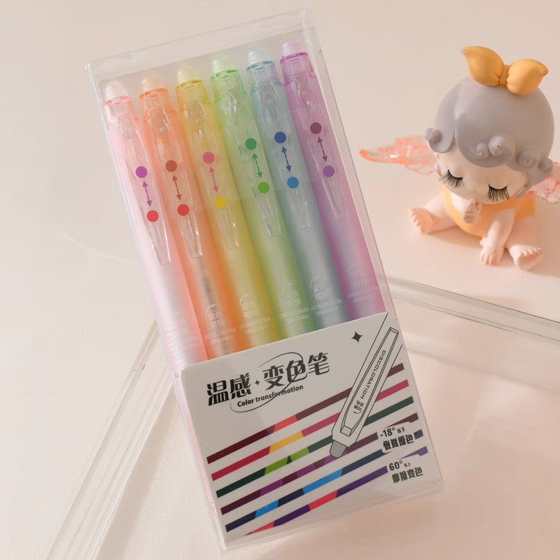 MORN SHINE Colour Changing Pen Set of 6