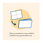 SHACHIHATA Stamp Ink Cleaning Sheets