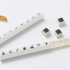 SHACHIHATA nototo 10 Mini Stamp Set Days & Time