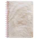 KOKUYO Soft Ring Notebook A6 5mm Grid Puni Puni Koneko White Kitty