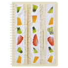 KOKUYO Soft Ring Notebook A5 5mm Grid Yawaraka Bakery Fruit Sandwich