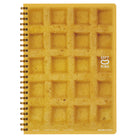 KOKUYO Soft Ring Notebook A5 5mm Grid Yawaraka Bakery Waffle