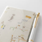 MIDORI 2026 Pocket Diary Mini Cat