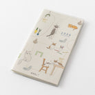 MIDORI 2026 Pocket Diary Slim Cat