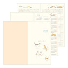 MIDORI 2026 Pocket Diary Slim Cat