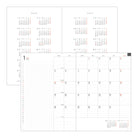 MIDORI 2026 Flat Diary A5 White