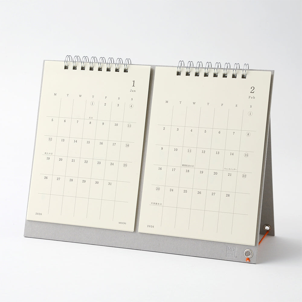 MIDORI MD 2026 Calendar Twin