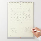 MIDORI MD 2026 Calendar Wall-Hanging with Pencil