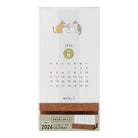 MIDORI 2026 Stand Calendar Cat