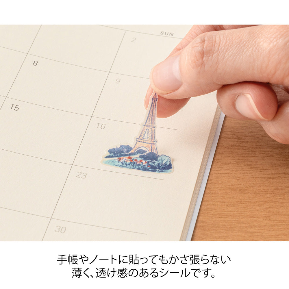 MIDORI Sticker 2711 French Motifs