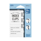 MIDORI Index Clip S Chiratto Silver