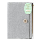 MIDORI Yuru Log Notebook Cover B6 Cloth Gray