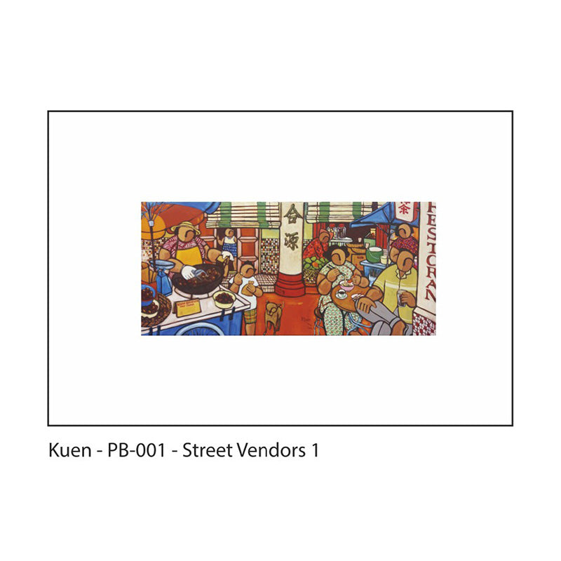 STEPHANIE KUEN Panorama Boarders Street Vendor 1