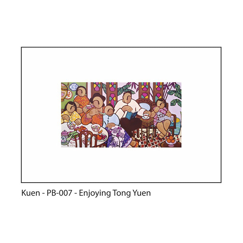 STEPHANIE KUEN Panorama Boarders Enjoying Tong Yuen