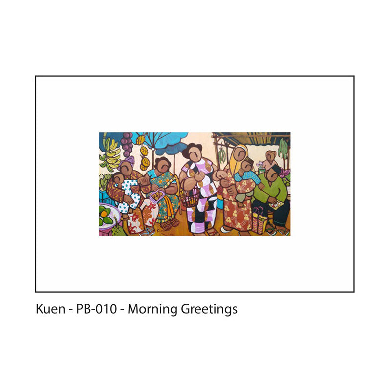 STEPHANIE KUEN Panorama Boarders Morning Greetings