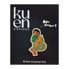 STEPHANIE KUEN Lapel Pins Girl With Cat