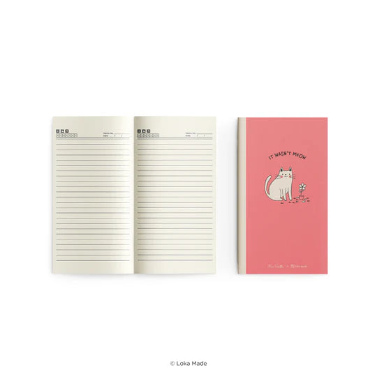 LOKAMADE Notebook Bundle 3in1 NB601: Cozy Cats